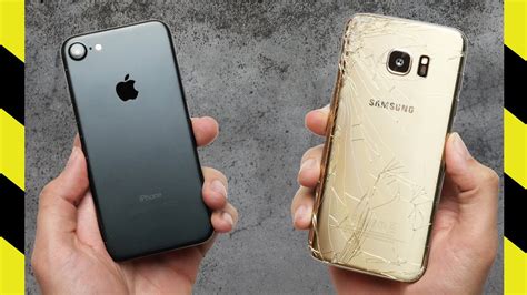 s7 edge screen drop test|Galaxy S7 vs. iPhone 6s: Which phone can survive .